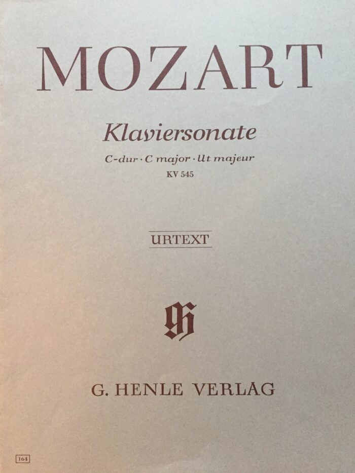 MOZART – Sonate pour piano en Ut Majeur