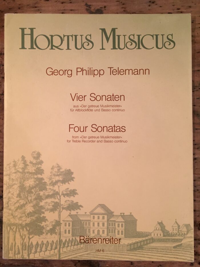 Georg Philipp TELEMANN - Hortus Musicus – Quatre sonates