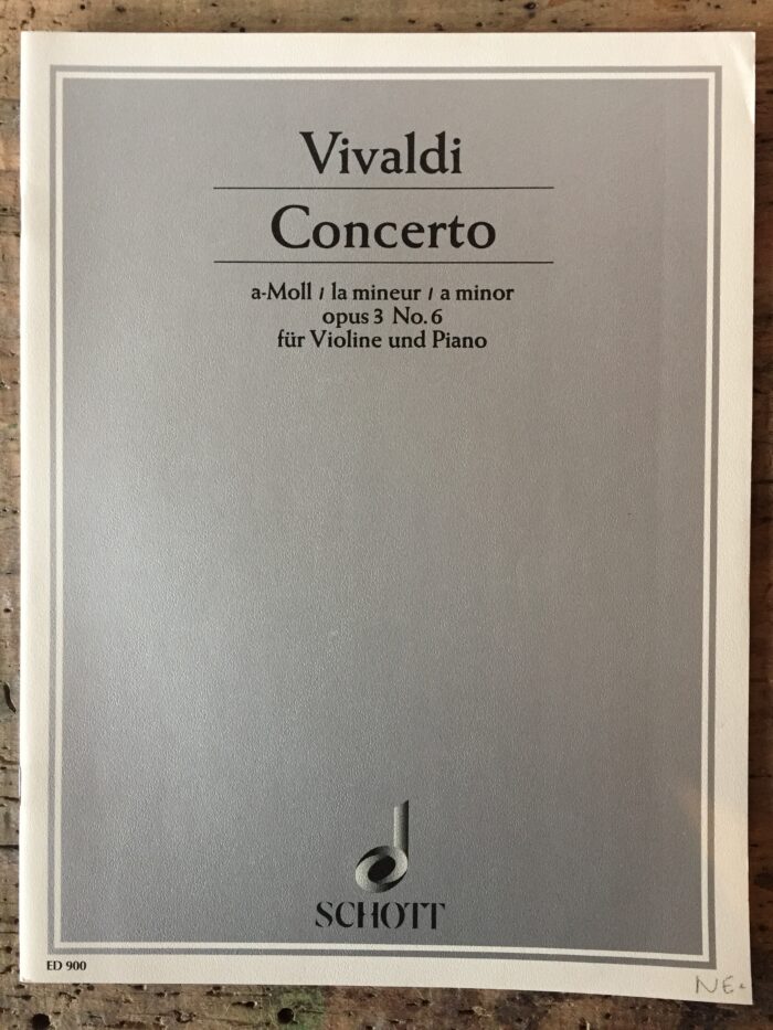 VIVALDI - Concerto en La mineur (Op. 3 n°6)