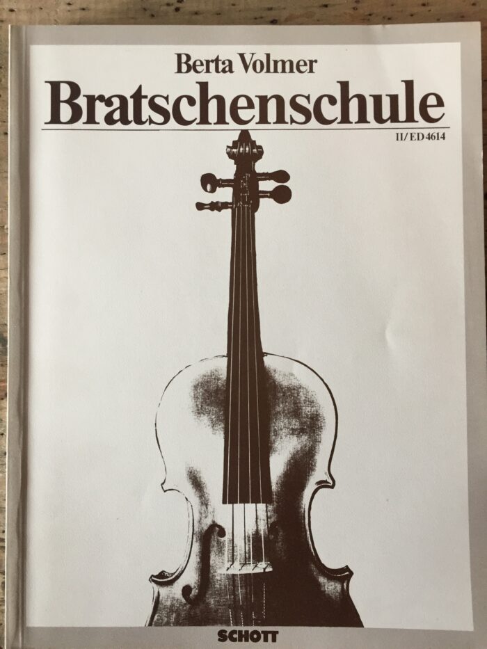 Berta Volmer – Bratschenschule