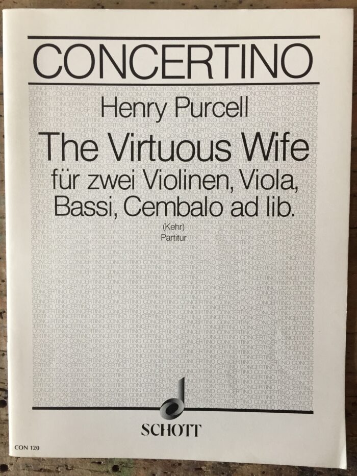 Henry PURCELL – The Virtuous Wife