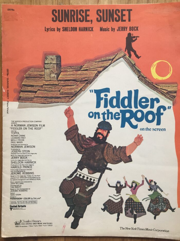 Fiddler on the roof – Sunrise Sunset