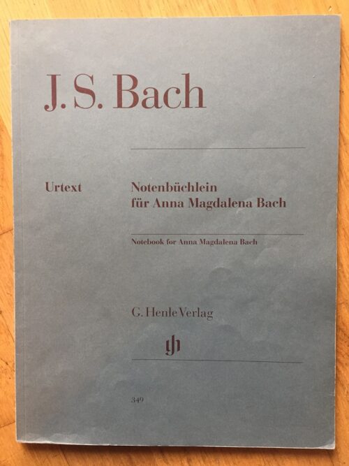 BACH – Livre de musique pour Anna Magdalena Bach