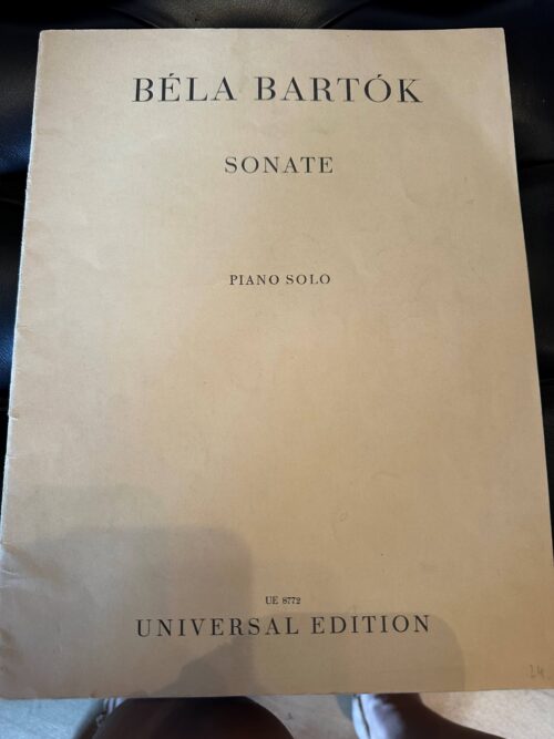 BARTOK - Sonate I