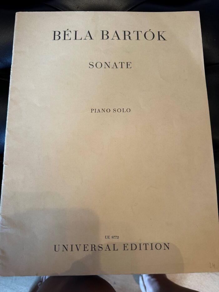 BARTOK - Sonate I