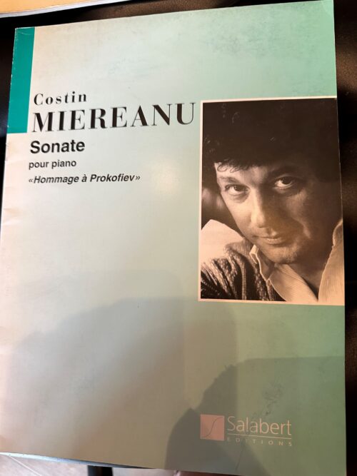Costin Miereanu - Sonate pour piano