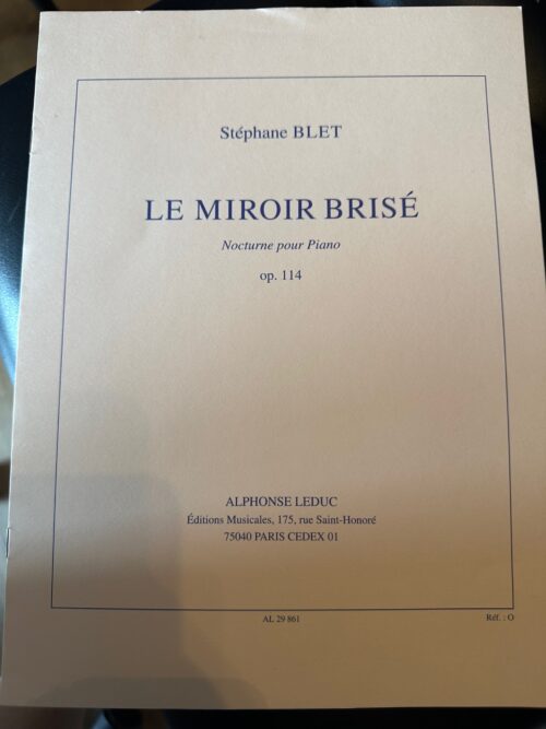 Stéphane Blet - Le miroir brisé