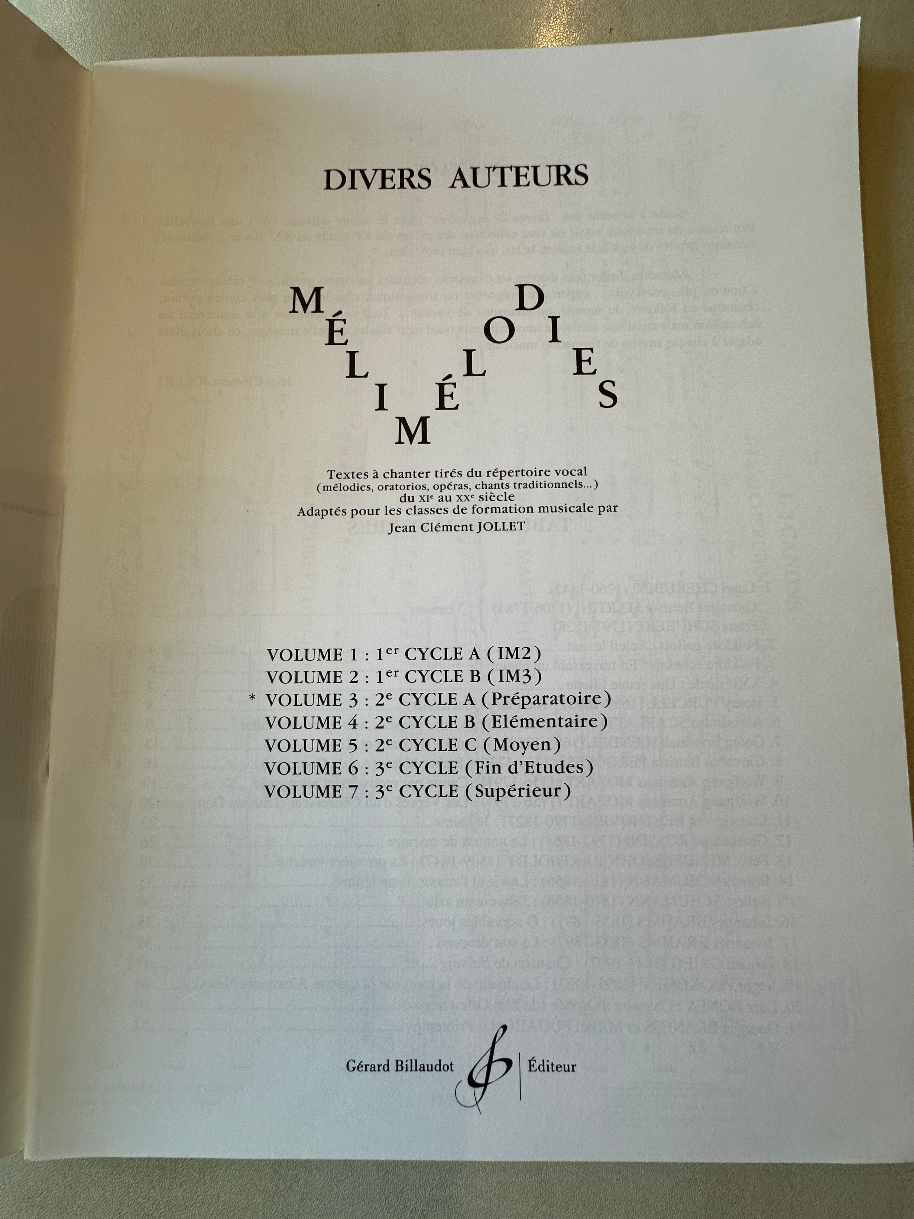 Mélimélodies - Volume 3 : 2e Cycle A (Préparatoire) – Image 3
