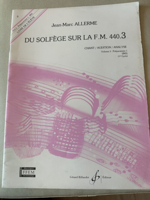 Du solfège sur la F.M. 440.3 - Chant / Audition - Analyse